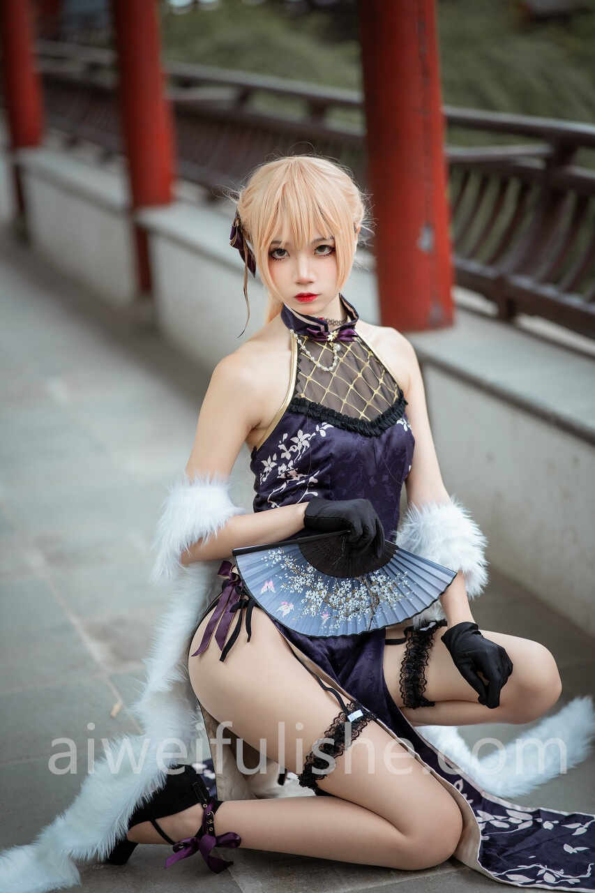 五更百鬼-OTS旗袍[38P-384MB] cosplay美女-第3张
