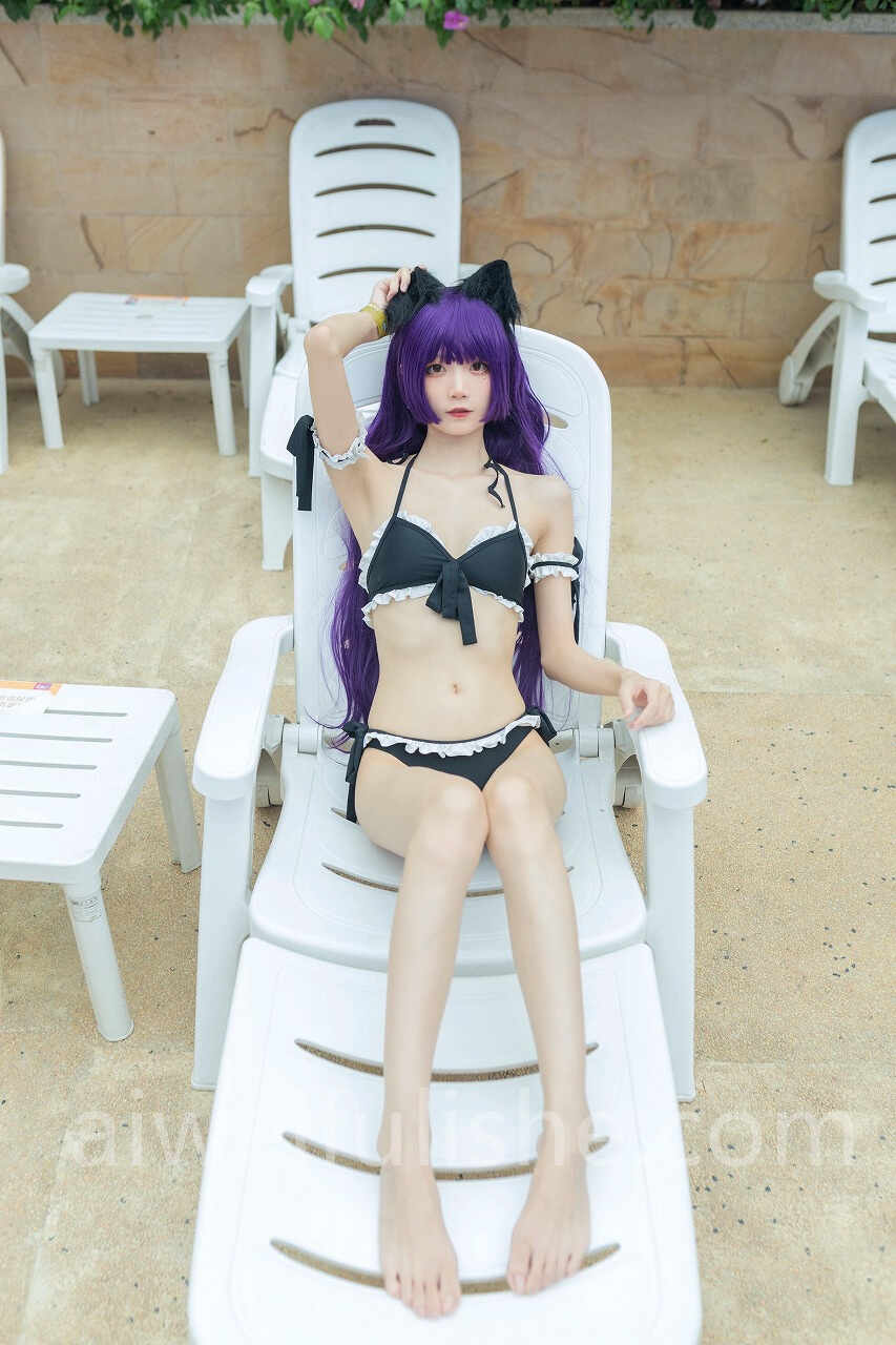 五更百鬼-黑猫泳装45[12P-23MB] cosplay美女-第5张