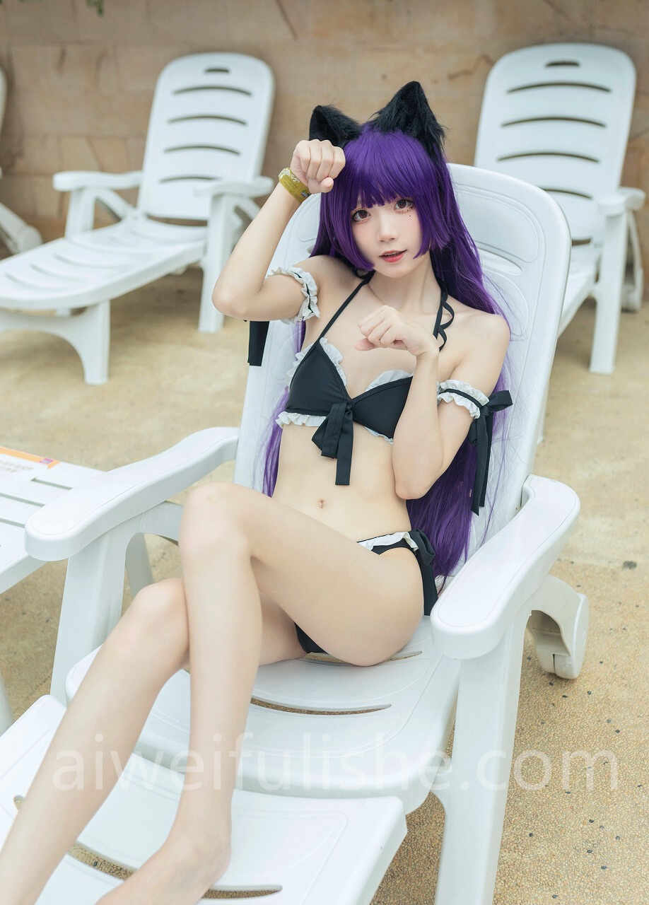 五更百鬼-黑猫泳装45[12P-23MB] cosplay美女-第6张