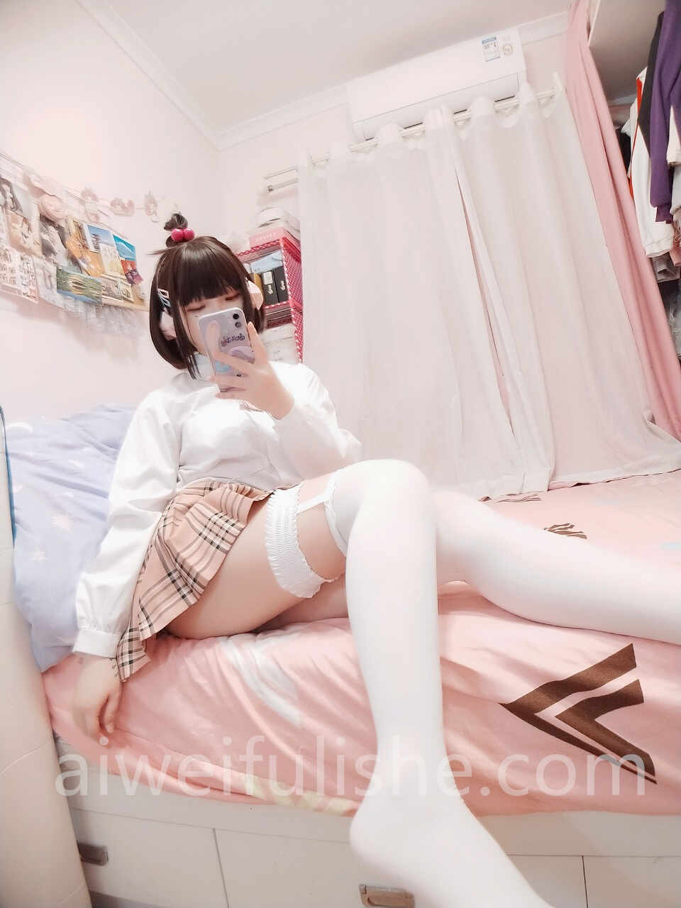 古川kagura-白丝JK [41P4V-217MB] JK制服-第1张