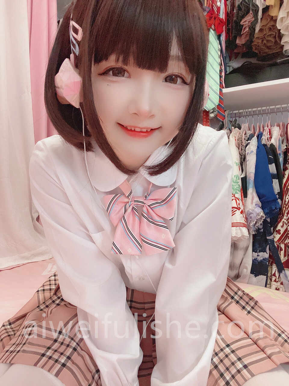 古川kagura-白丝JK [41P4V-217MB] JK制服-第4张