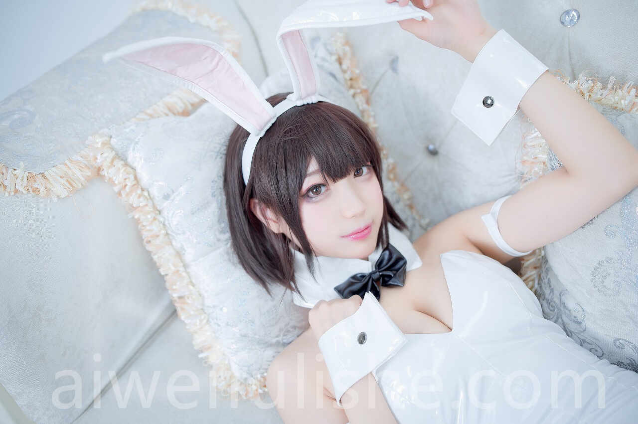 周叽是可爱兔兔-加藤惠兔女郎 [32P-346MB] cosplay美女-第5张