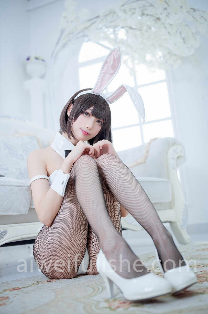 周叽是可爱兔兔-加藤惠兔女郎 [32P-346MB] cosplay美女-第7张