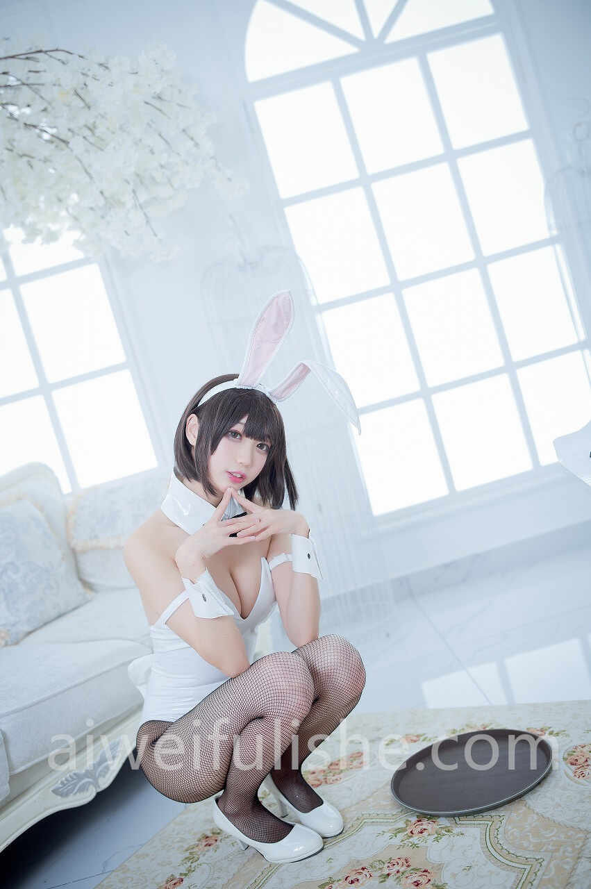 周叽是可爱兔兔-加藤惠兔女郎 [32P-346MB] cosplay美女-第6张