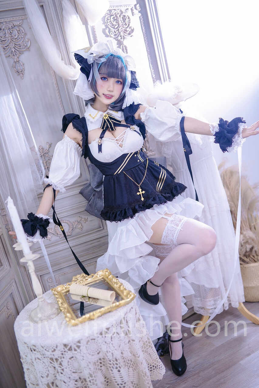 周叽是可爱兔兔-柴郡猫猫 [35P-267MB] cosplay美女-第5张