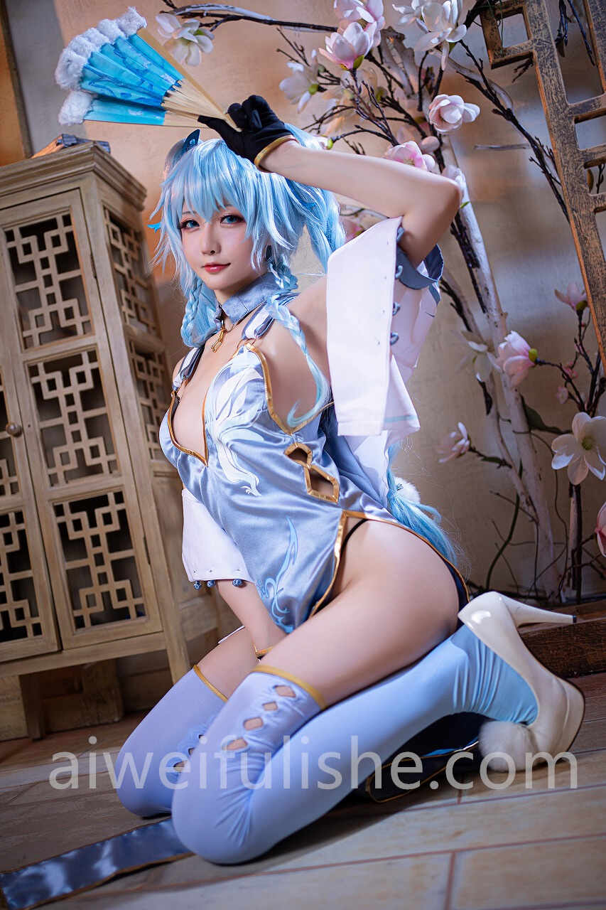 星之迟迟-秘密花园-PA15 翠雀媚 [14P-55MB] cosplay美女-第2张