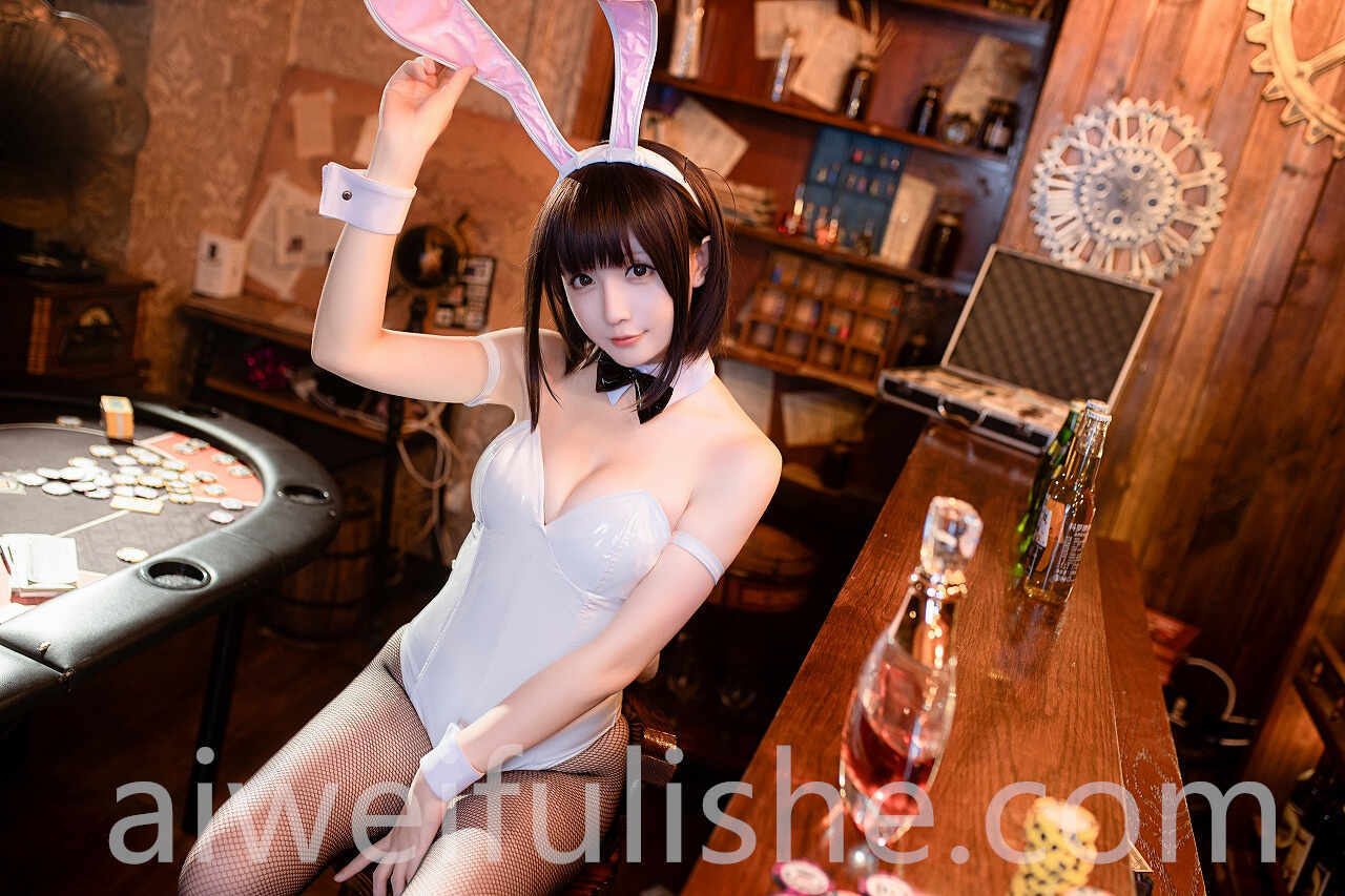 星之迟迟-加藤惠兔女郎 [46P1V-206MB] cosplay美女-第6张