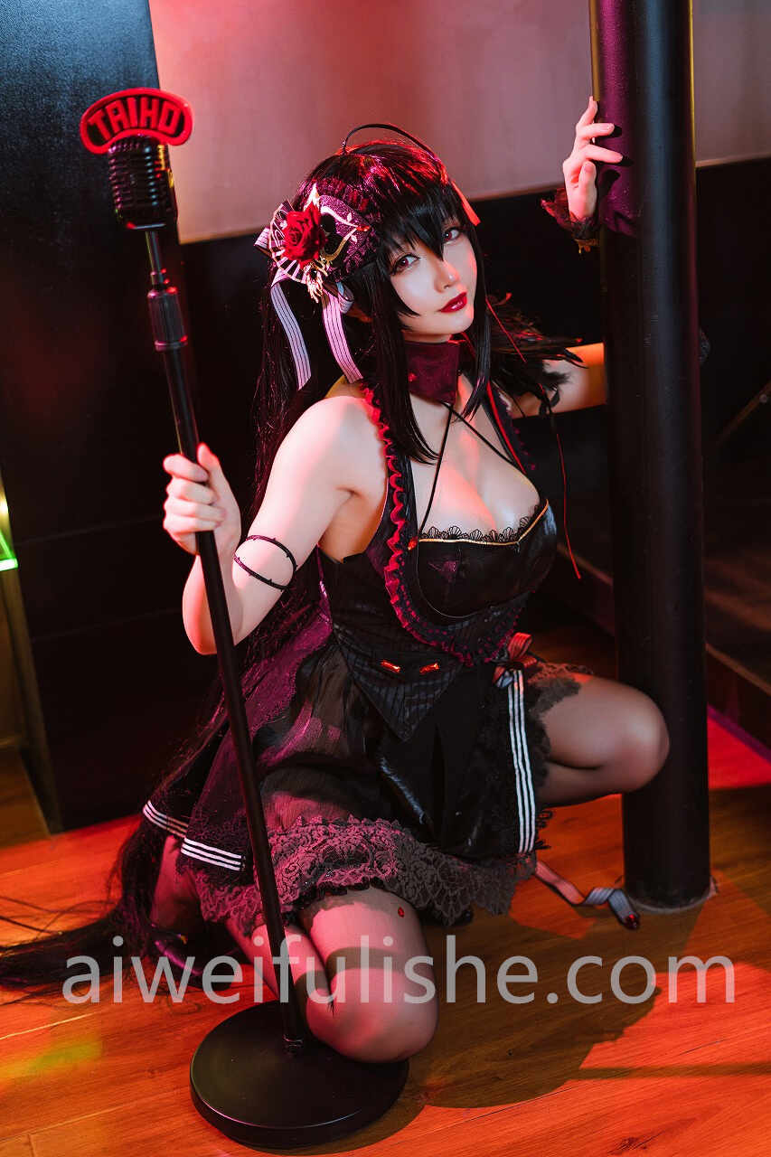 星之迟迟-碧蓝航线 大凤打歌服 [21P-94MB] cosplay美女-第6张