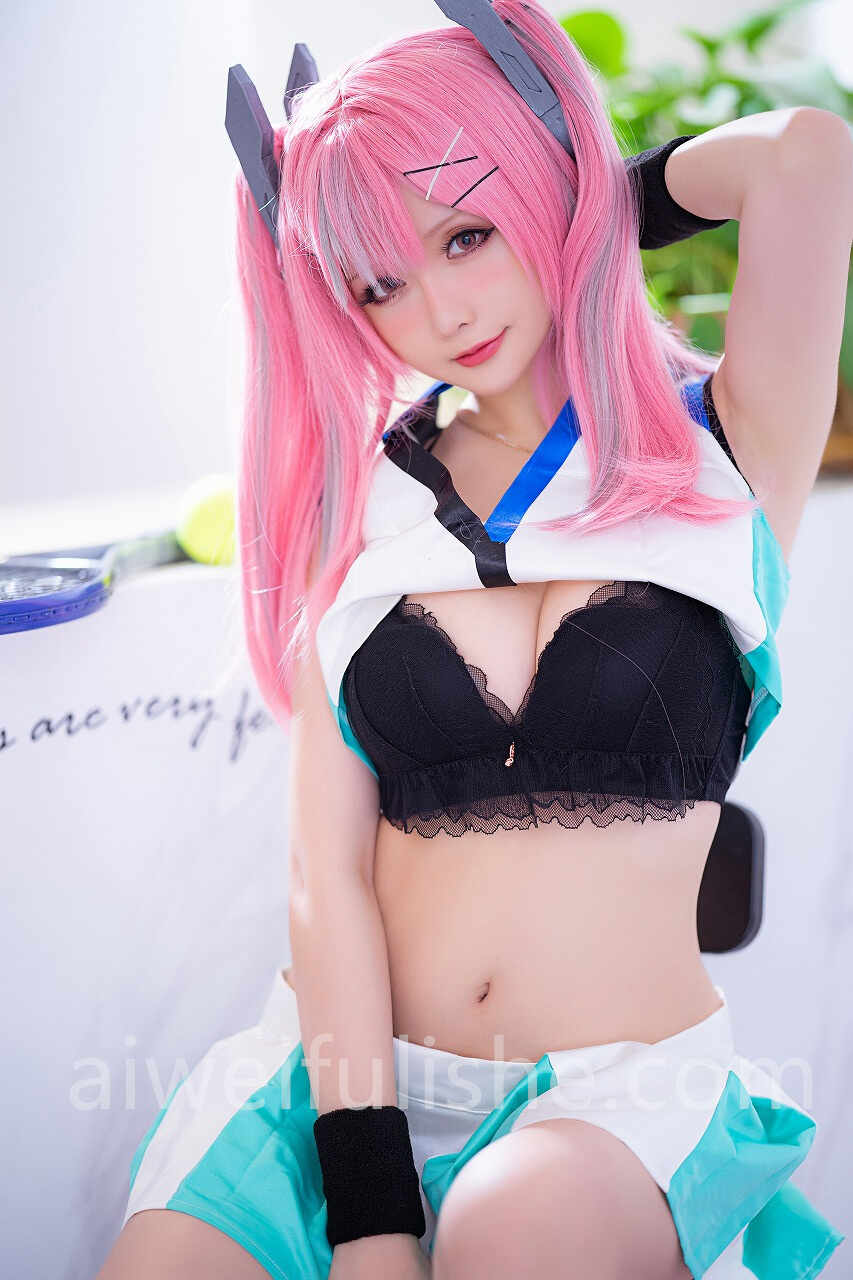 星之迟迟-布莱默顿网球服 [45P-149MB] cosplay美女-第4张