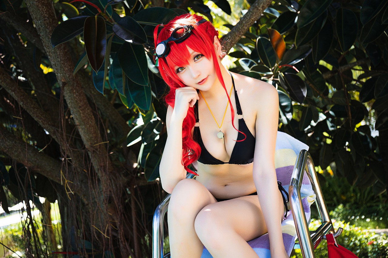 星之迟迟-鸣夏-扎拉 [25P-124MB] cosplay美女-第5张