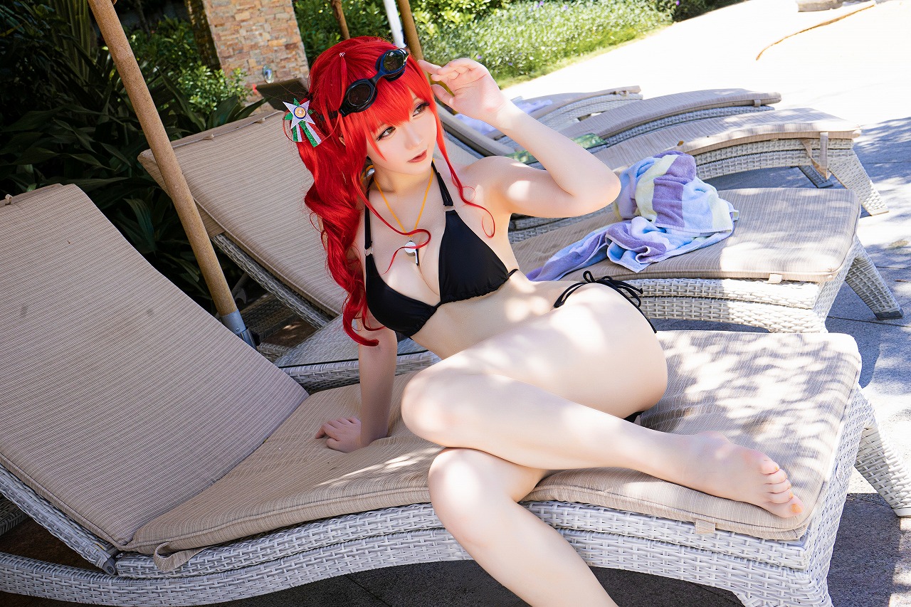 星之迟迟-鸣夏-扎拉 [25P-124MB] cosplay美女-第2张