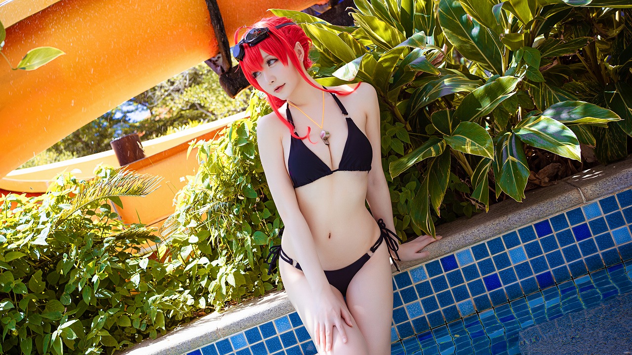 星之迟迟-鸣夏-扎拉 [25P-124MB] cosplay美女-第4张