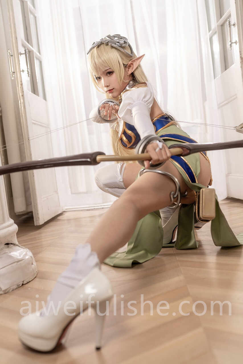 蠢沫沫-精灵村 第一村人 [40P-508MB] cosplay美女-第5张