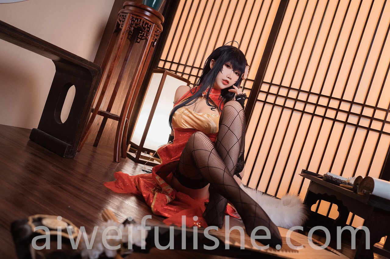 面饼仙儿-大凤旗袍 [30P-383MB] cosplay美女-第2张