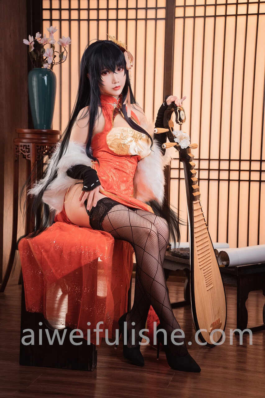 面饼仙儿-大凤旗袍 [30P-383MB] cosplay美女-第7张