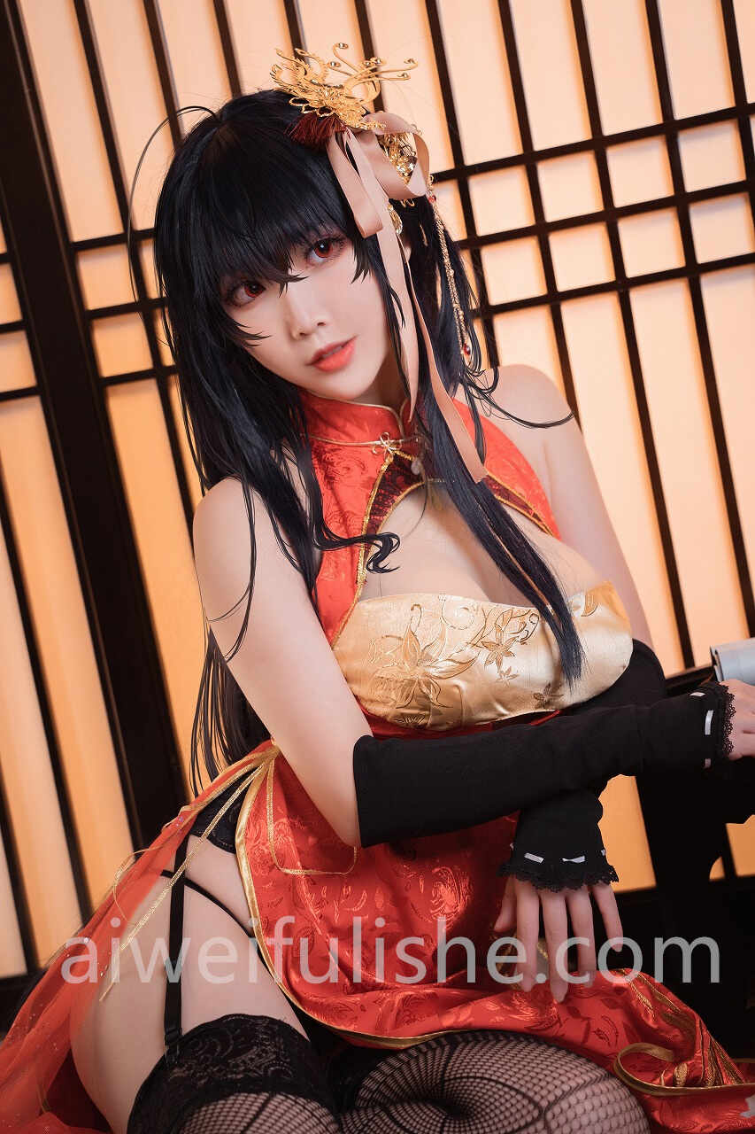 面饼仙儿-大凤旗袍 [30P-383MB] cosplay美女-第3张