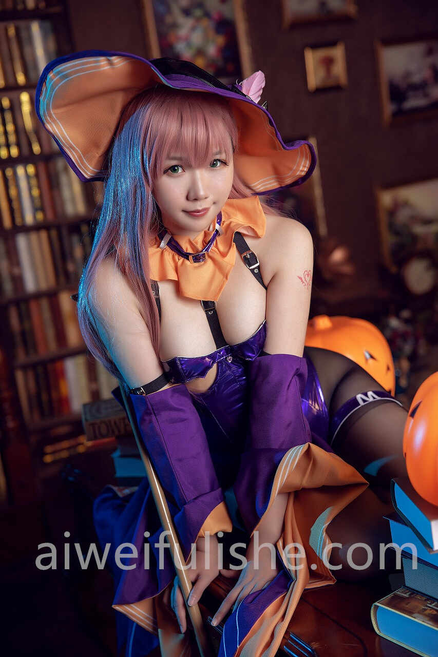 麻花酱-女巫[40p50M] cosplay美女-第4张