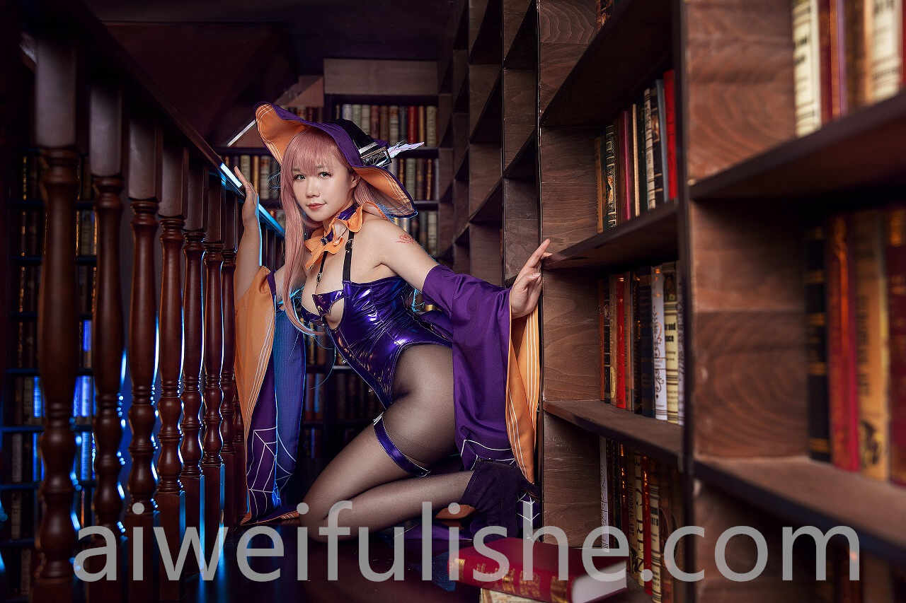 麻花酱-女巫[40p50M] cosplay美女-第5张