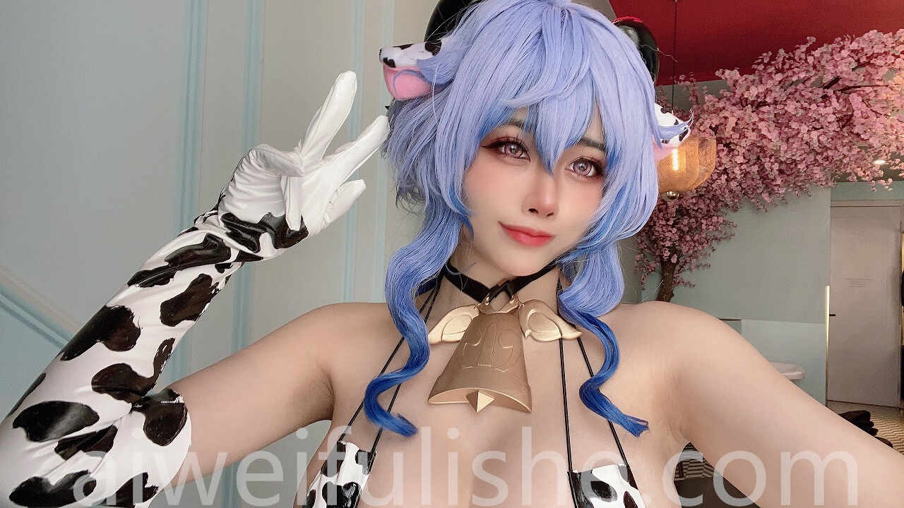 Byoru-原神 甘雨 [50P12V-665MB] cosplay美女-第6张