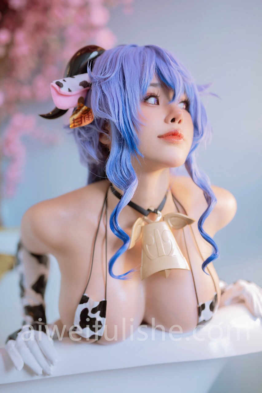 Byoru-原神 甘雨 [50P12V-665MB] cosplay美女-第6张