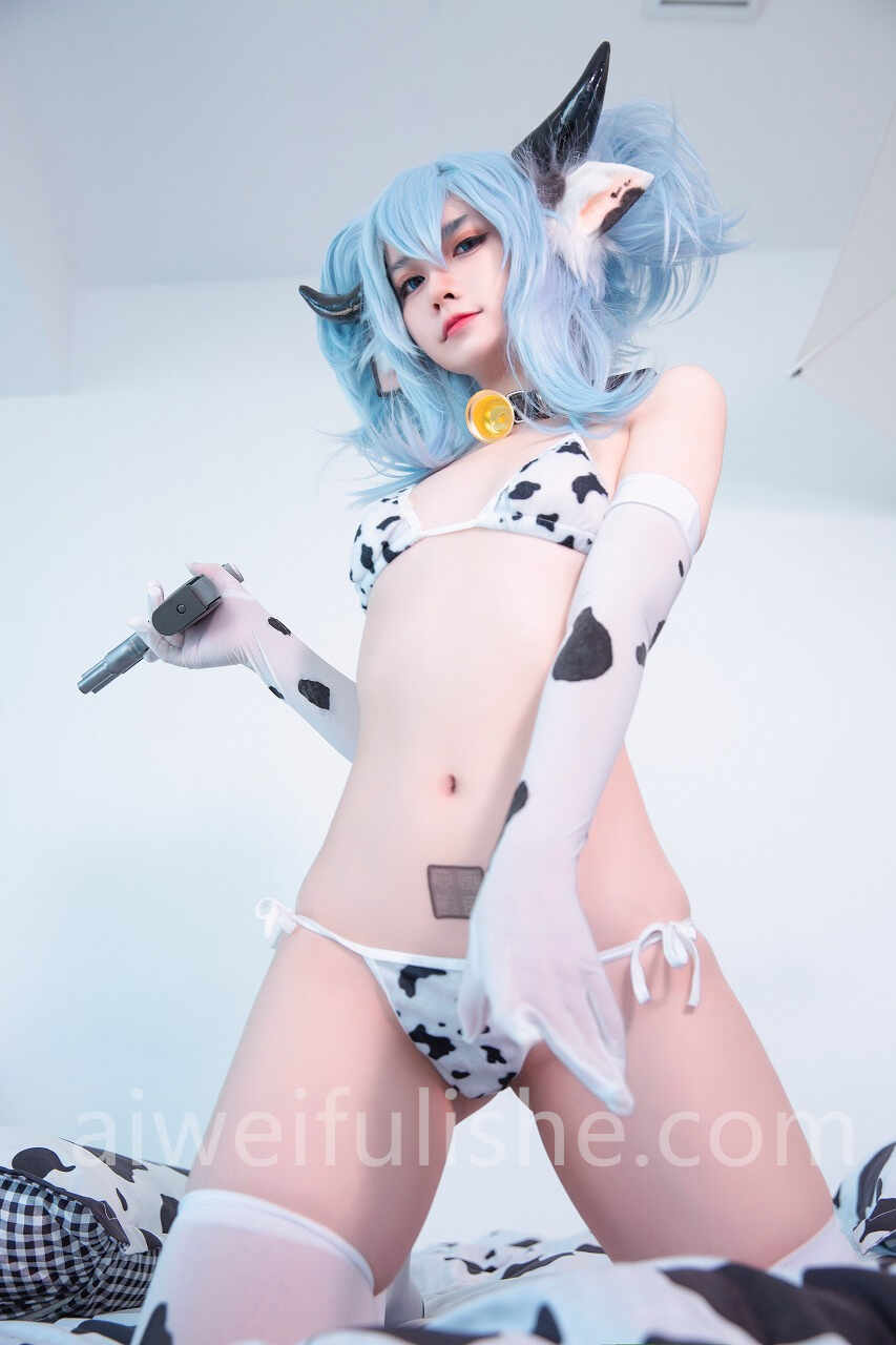 G44不会受伤-PA-15 奶牛 [15P-115MB] cosplay美女-第2张