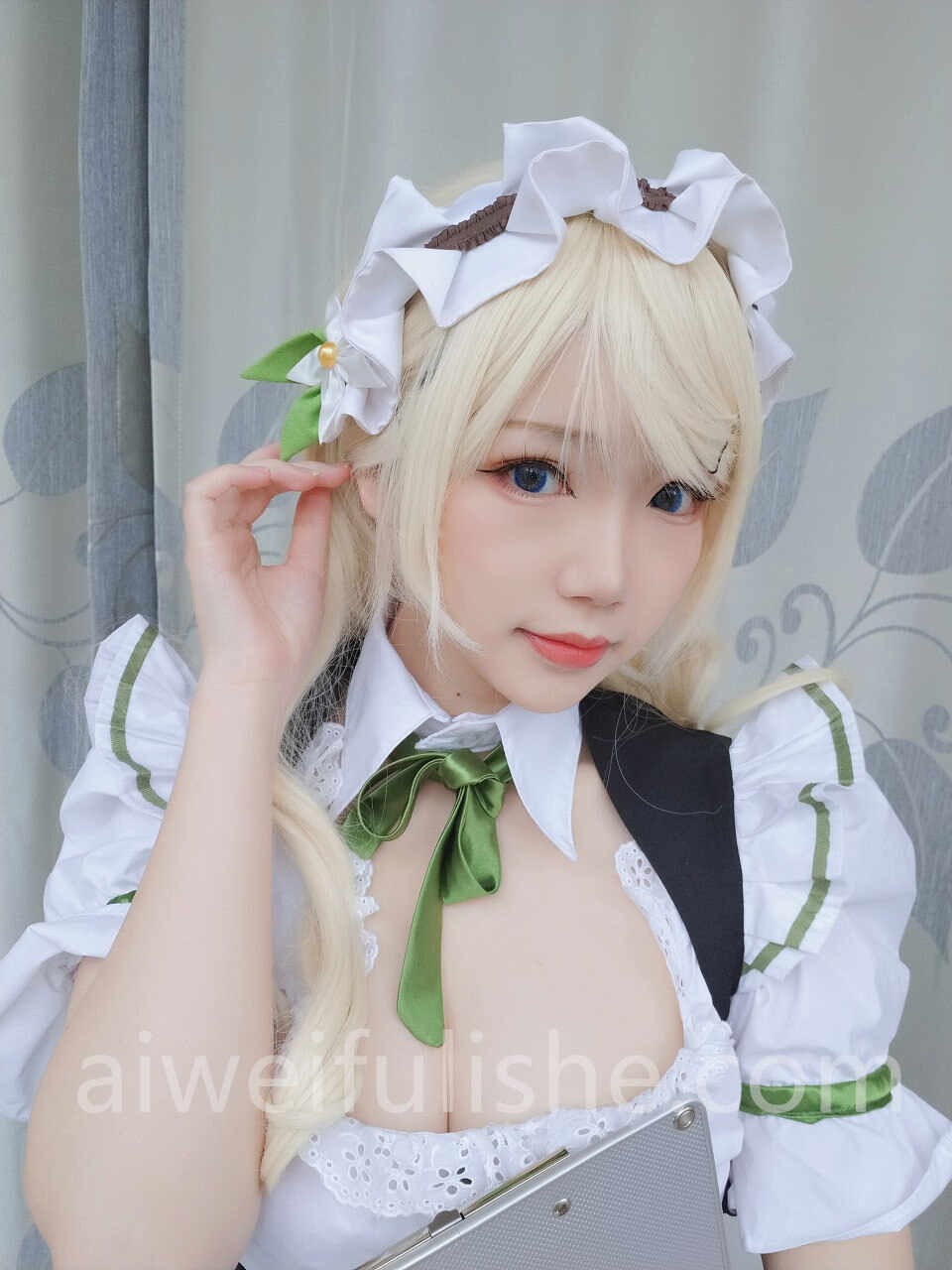 雪晴Astra-自撮り Grainne Draser 女仆[49p225M] cosplay美女-第3张