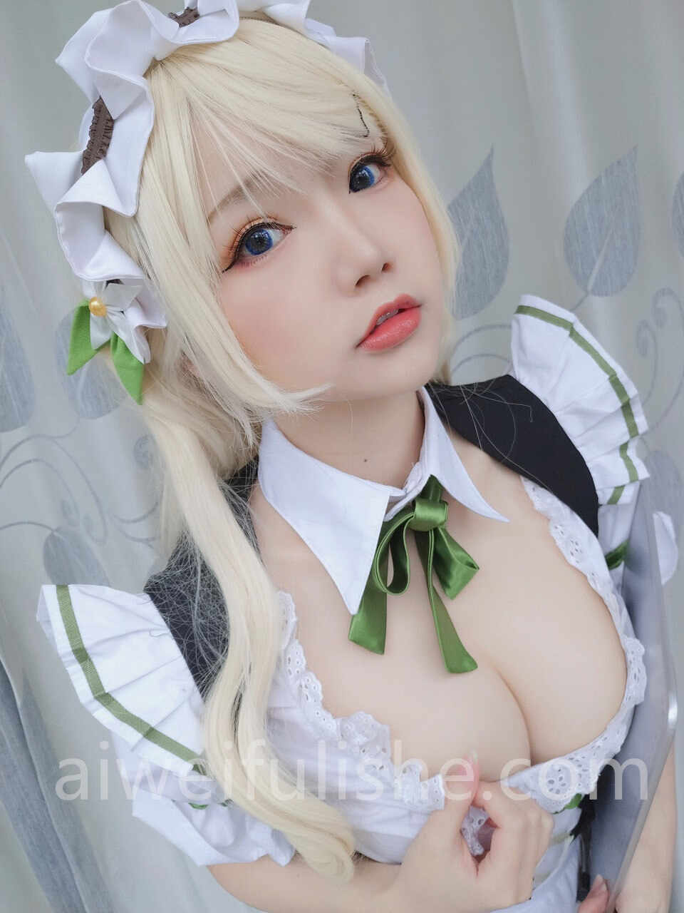 雪晴Astra-自撮り Grainne Draser 女仆[49p225M] cosplay美女-第4张