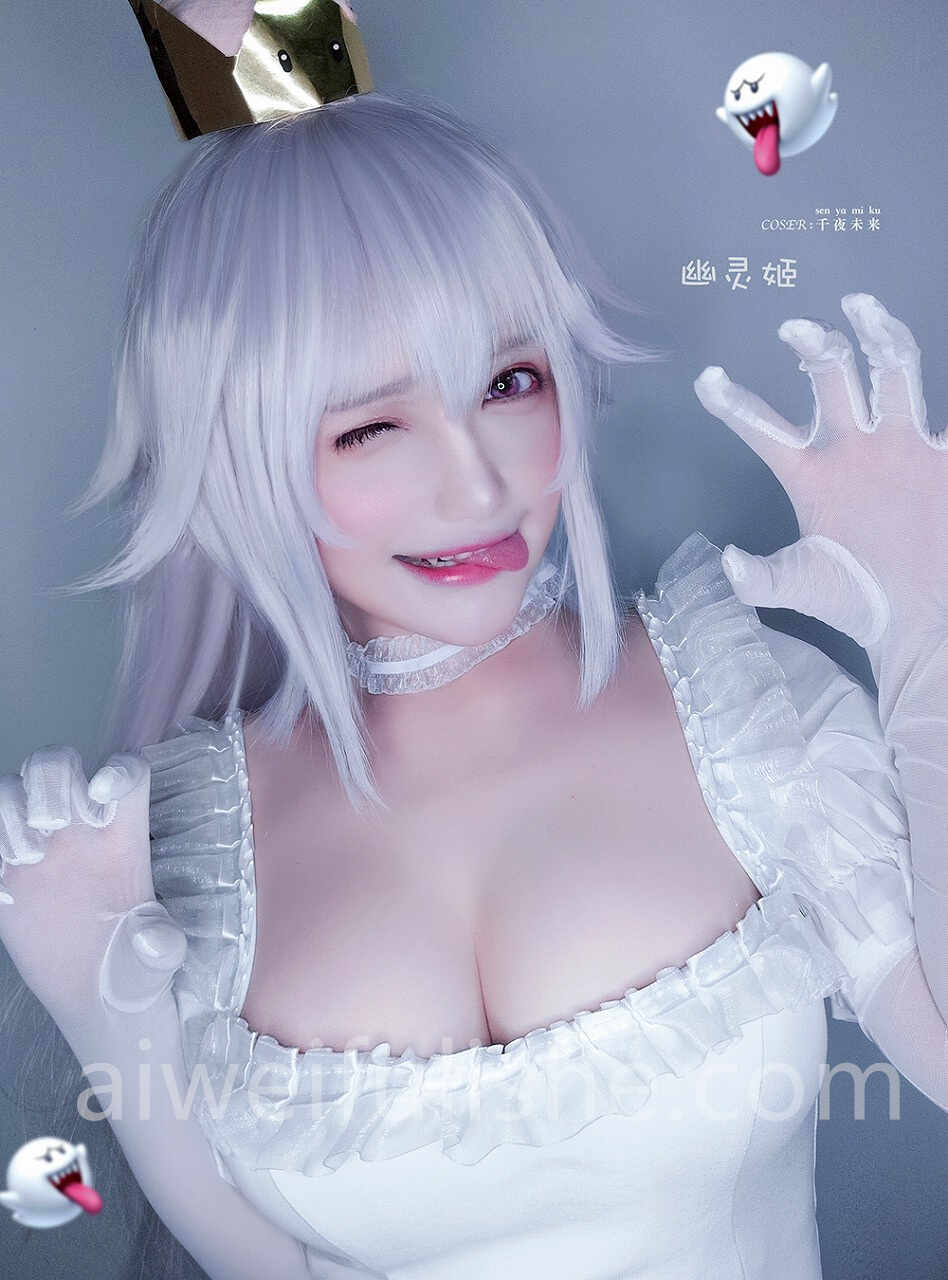 千夜未来(Senya Miku)-幽灵姬 [21P-16MB] cosplay美女-第1张