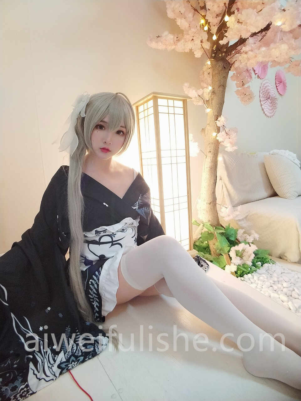 古川kagura-穹妹和服[32p128M] cosplay美女-第1张