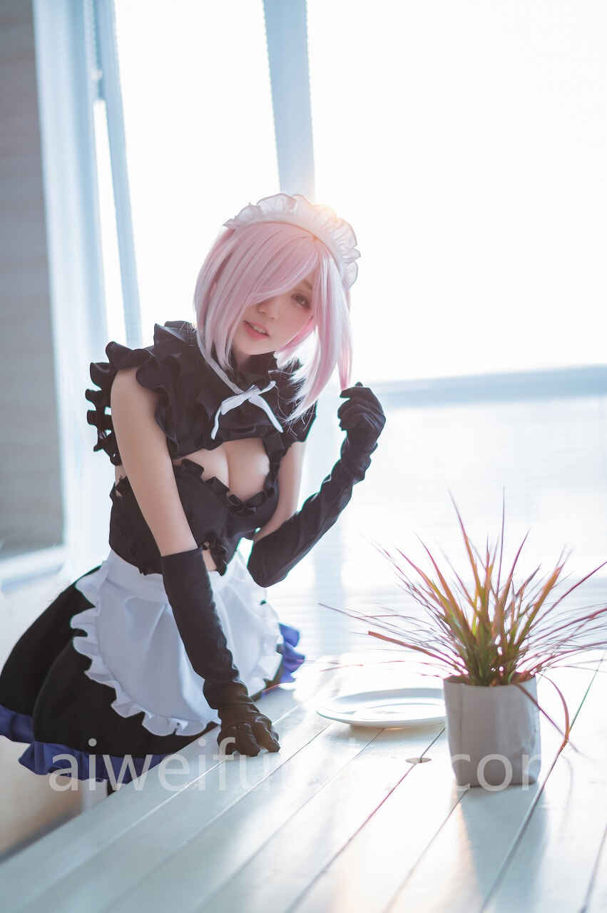 周叽是可爱兔兔-玛修 [17P-120MB] cosplay美女-第3张