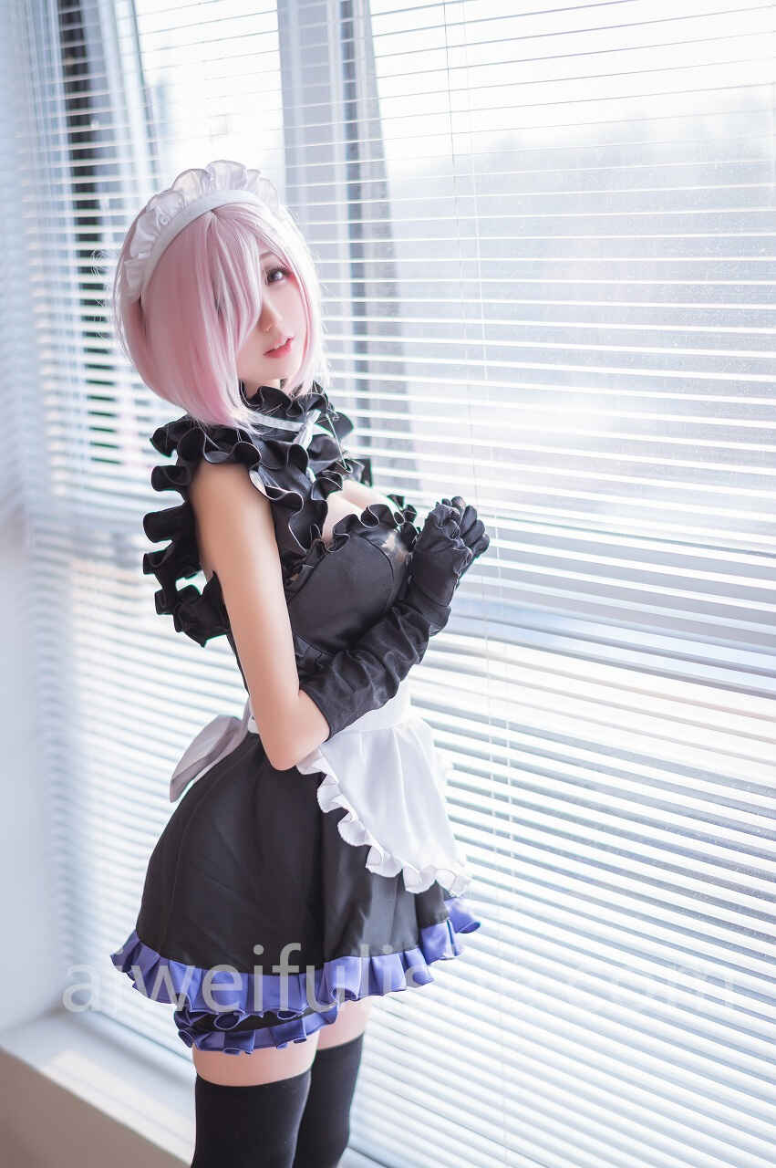 周叽是可爱兔兔-玛修 [17P-120MB] cosplay美女-第6张