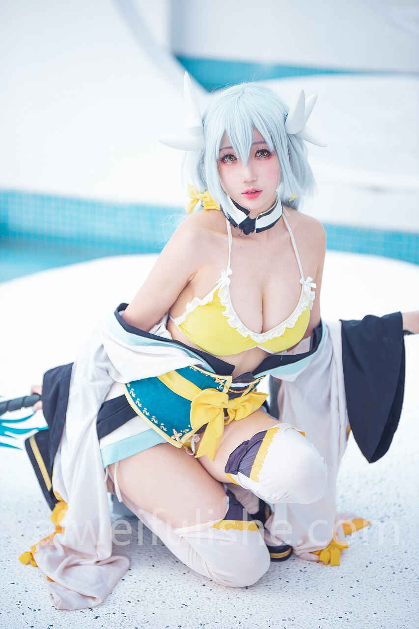 周叽是可爱兔兔-清姬 [29P-351MB] cosplay美女-第7张