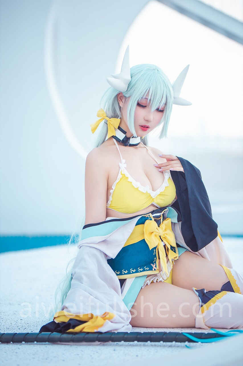 周叽是可爱兔兔-清姬 [29P-351MB] cosplay美女-第5张