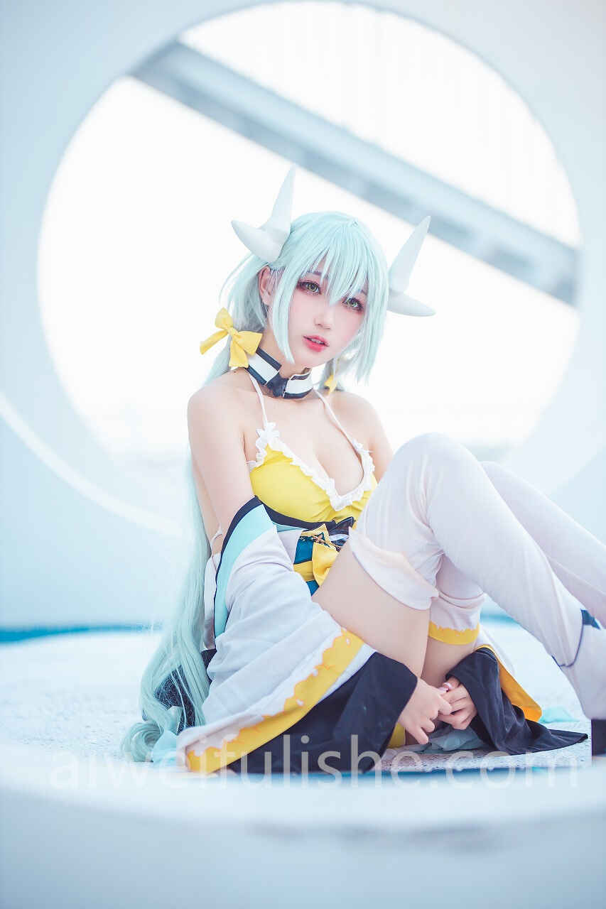 周叽是可爱兔兔-清姬 [29P-351MB] cosplay美女-第2张
