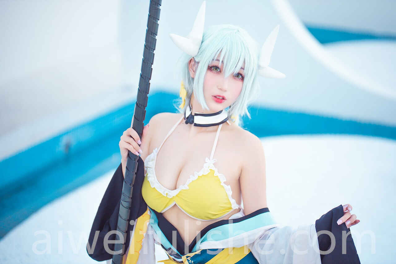 周叽是可爱兔兔-清姬 [29P-351MB] cosplay美女-第3张