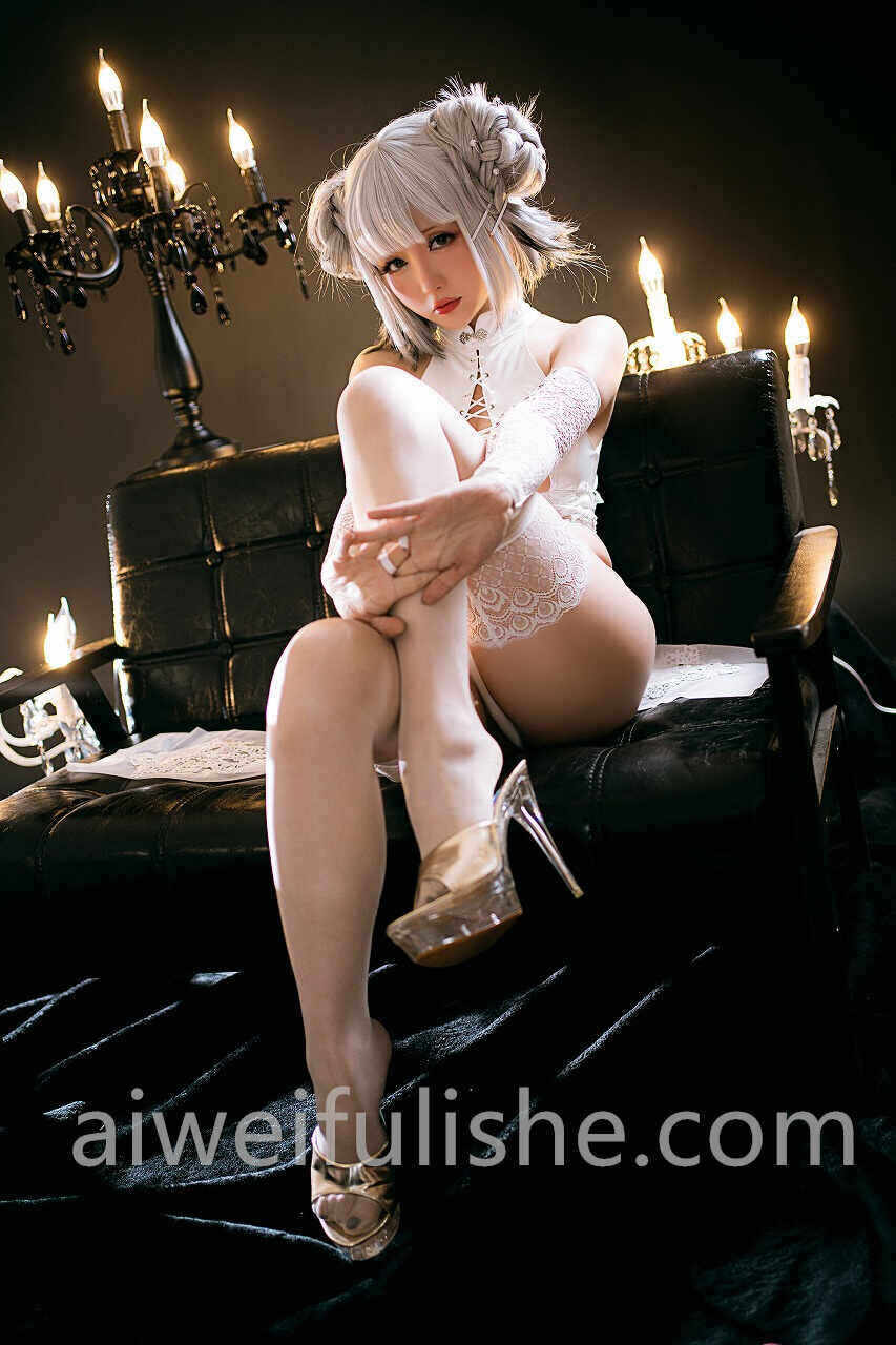 星之迟迟  白狗勾-旗袍 [90P20V-1.98GB] cosplay美女-第5张