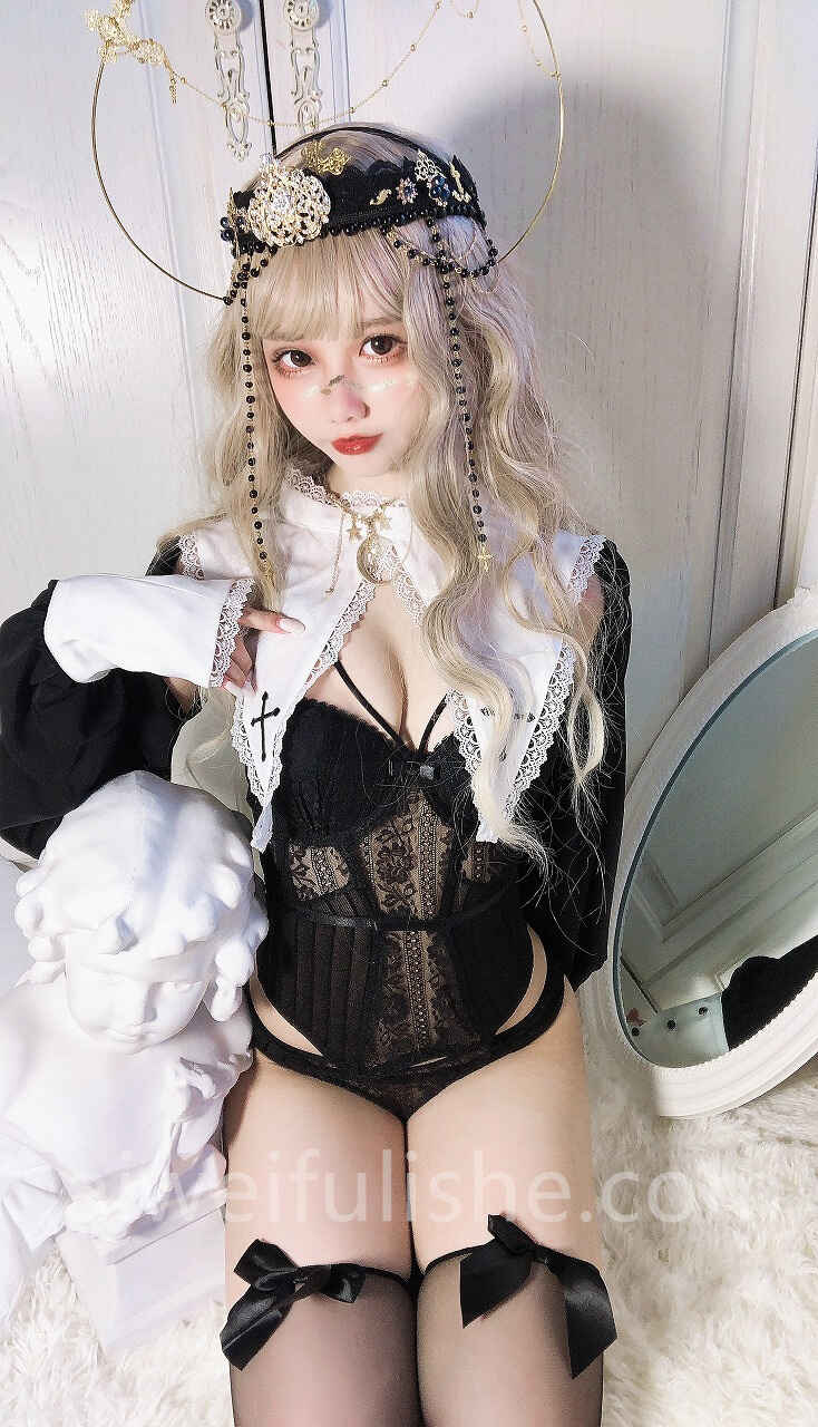果咩酱w-叛逆修女 [30P-207MB] cosplay美女-第5张