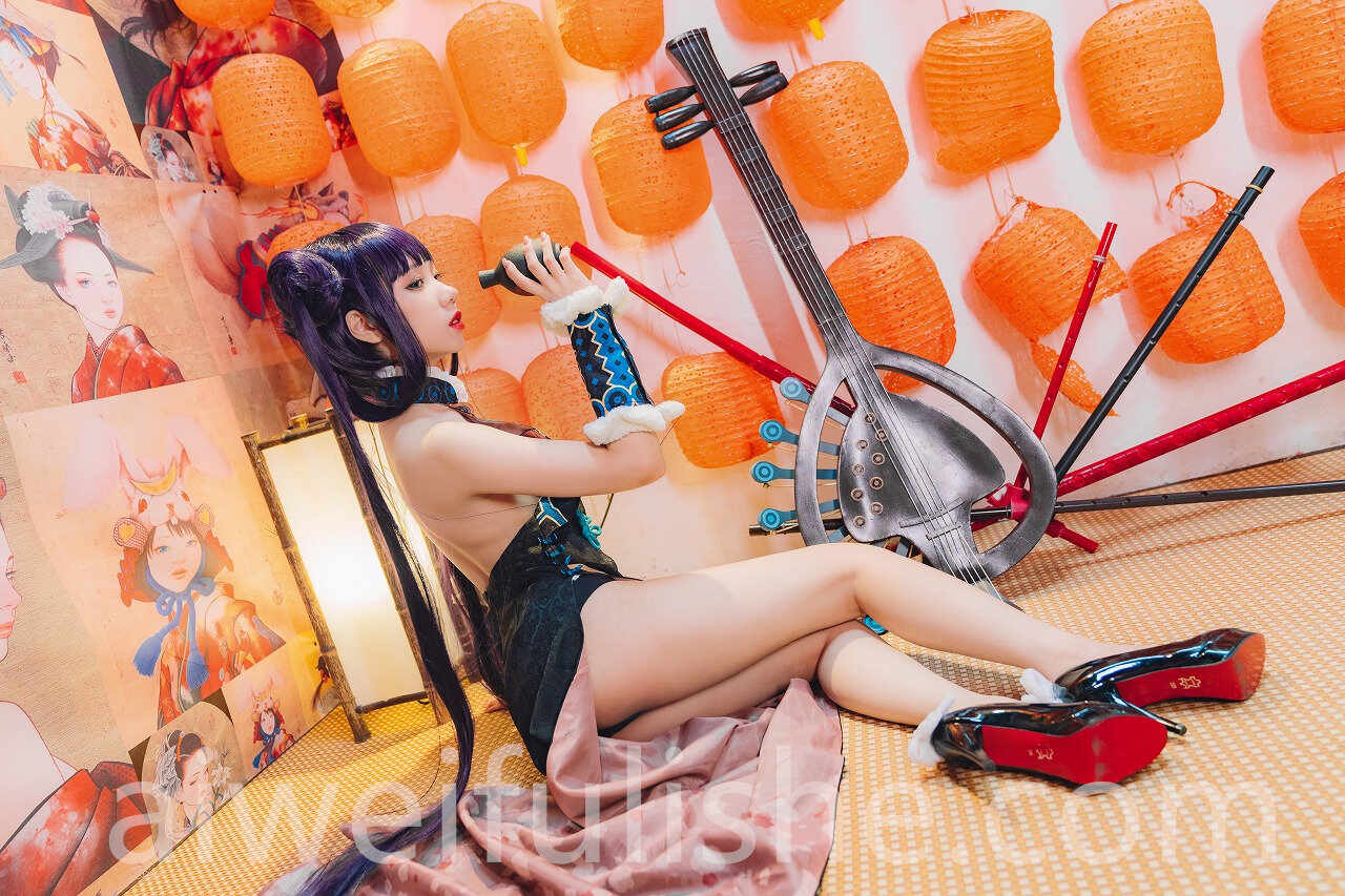 果咩酱w-杨贵妃 [30P-1.01GB] cosplay美女-第1张