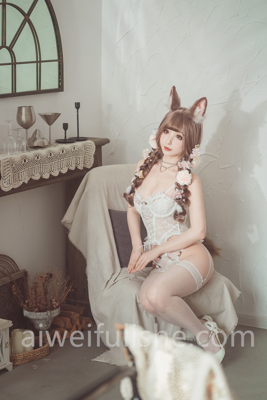 rioko凉凉子-花涧兔 [44P8V-0.99GB] cosplay美女-第7张