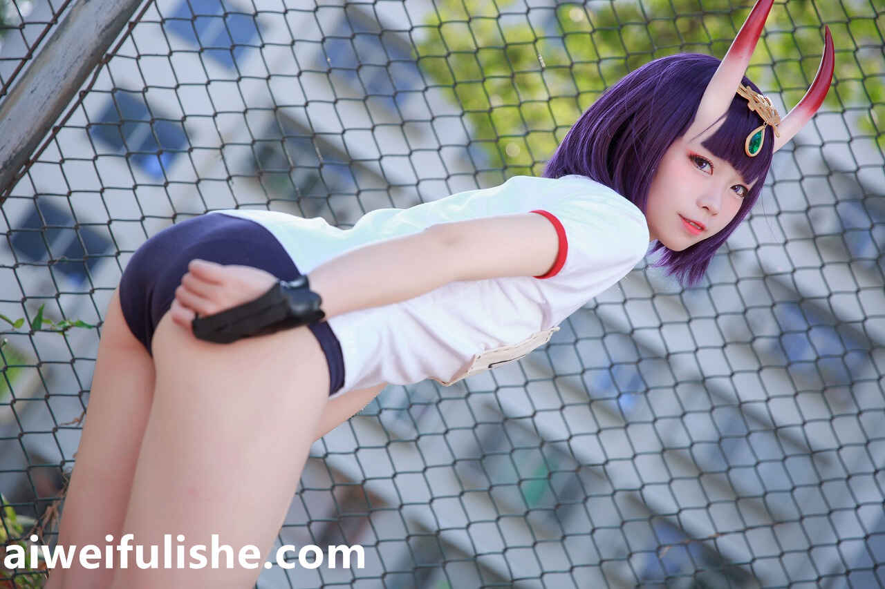 G44不会受伤-酒吞体操服 [18P-42MB] cosplay美女-第1张