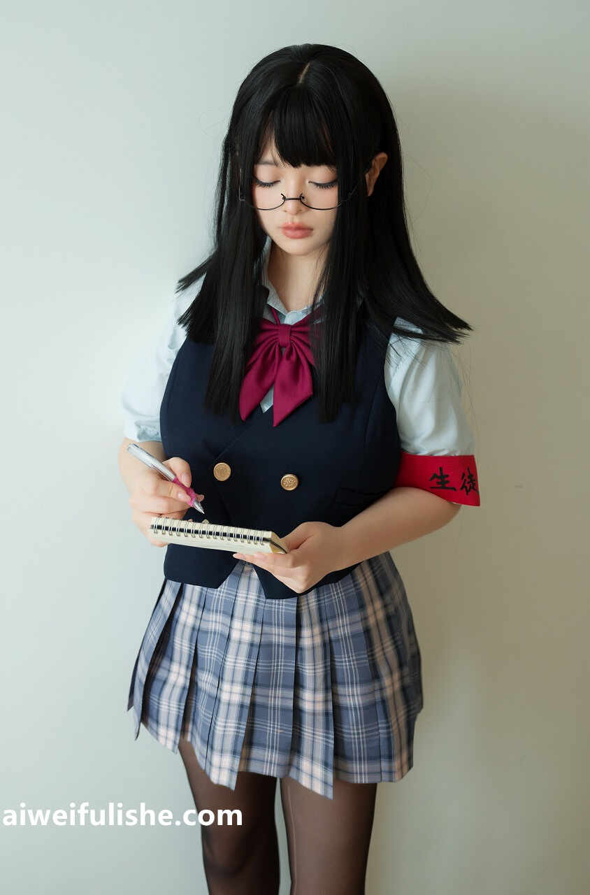 NinJA阿寨寨-生徒会长 [37P-404MB] cosplay美女-第2张