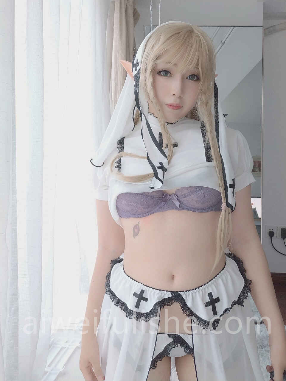 小容仔咕咕咕w-容鸽 [36P2V-178MB] cosplay美女-第4张