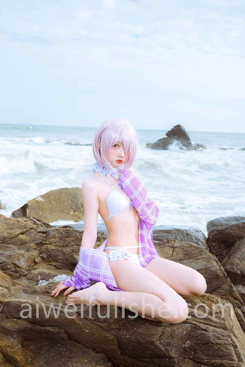 果咩酱w-海边玛修 [35P-318MB] cosplay美女-第6张