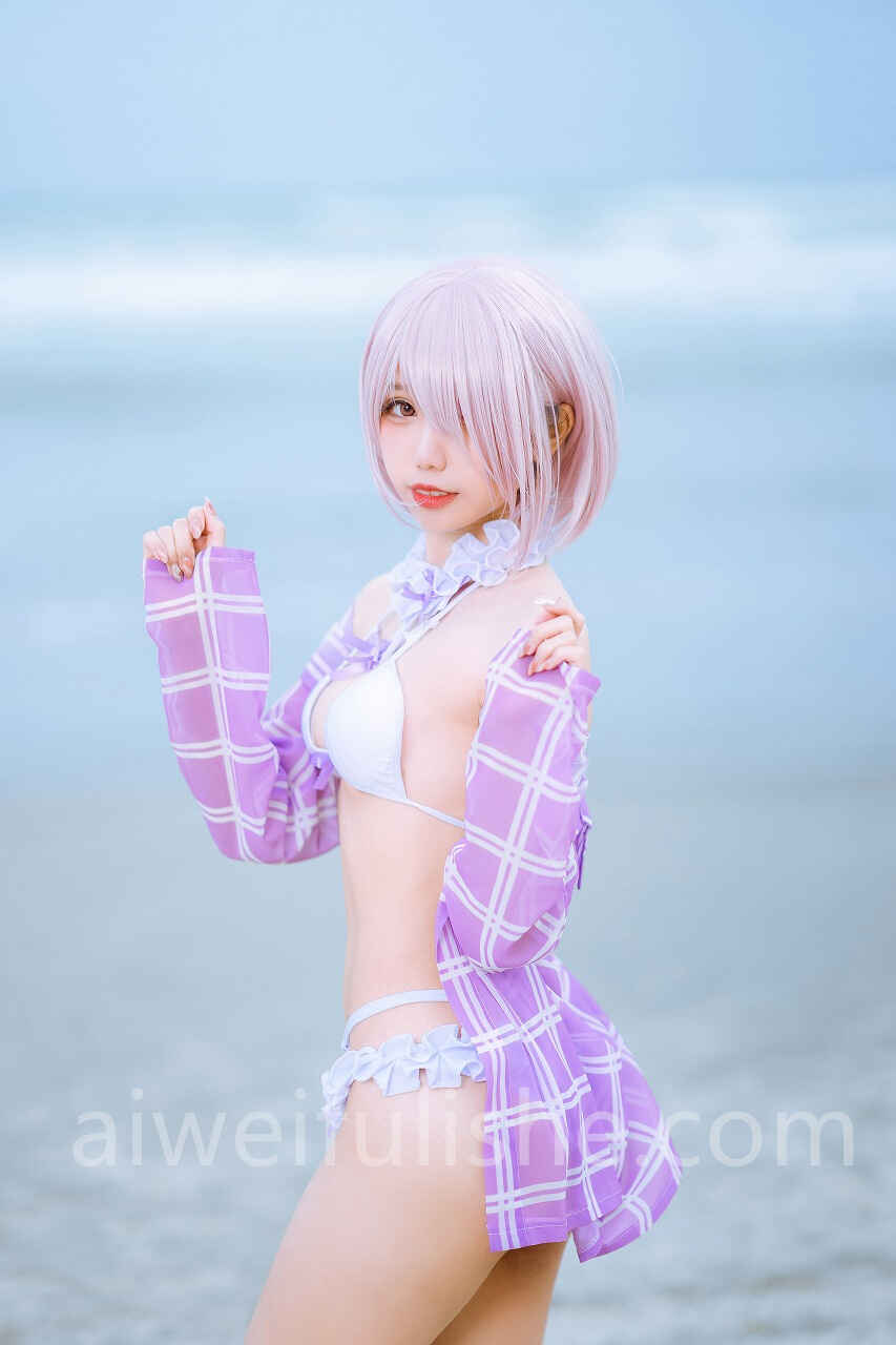 果咩酱w-海边玛修 [35P-318MB] cosplay美女-第4张