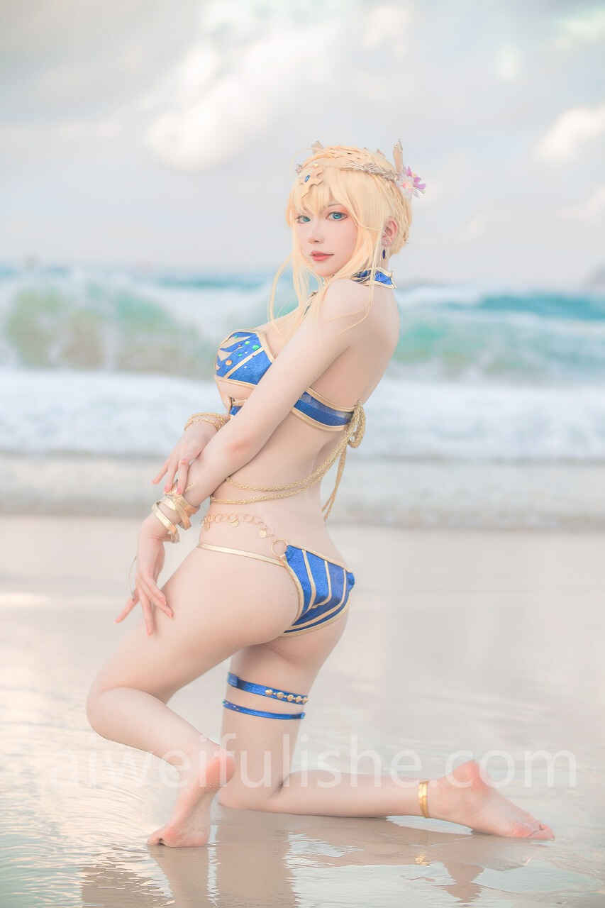 起司块wii -白枪泳装 [48P-257MB] cosplay美女-第3张