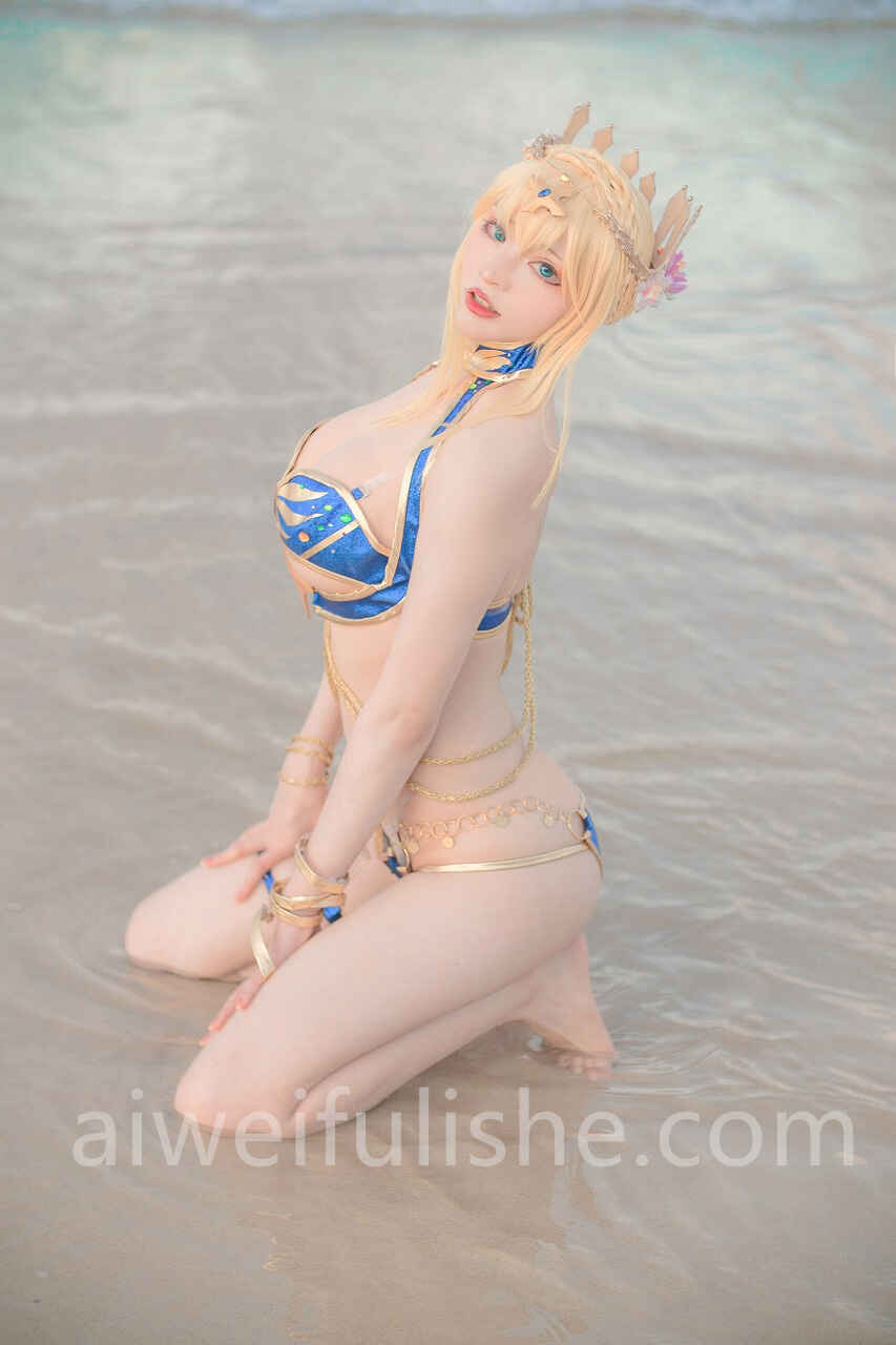 起司块wii -白枪泳装 [48P-257MB] cosplay美女-第5张