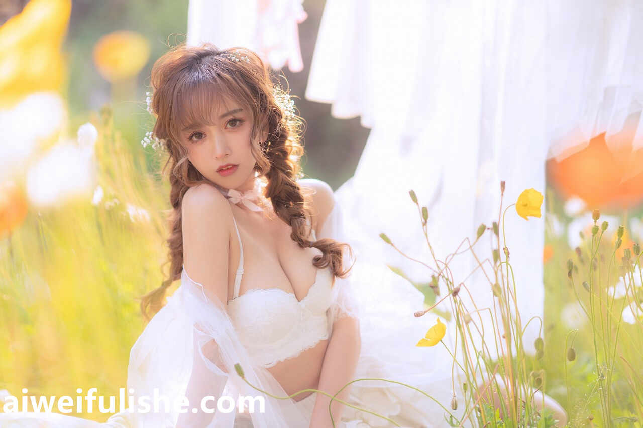 过期米线线喵-夏日限定 晒衣服 [41P-76MB] 网红福利-第3张