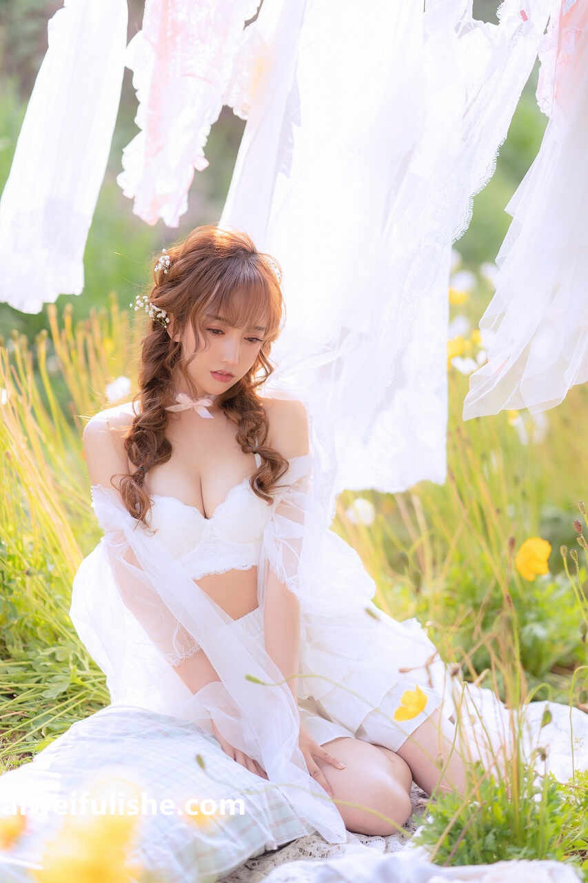过期米线线喵-夏日限定 晒衣服 [41P-76MB] 网红福利-第5张