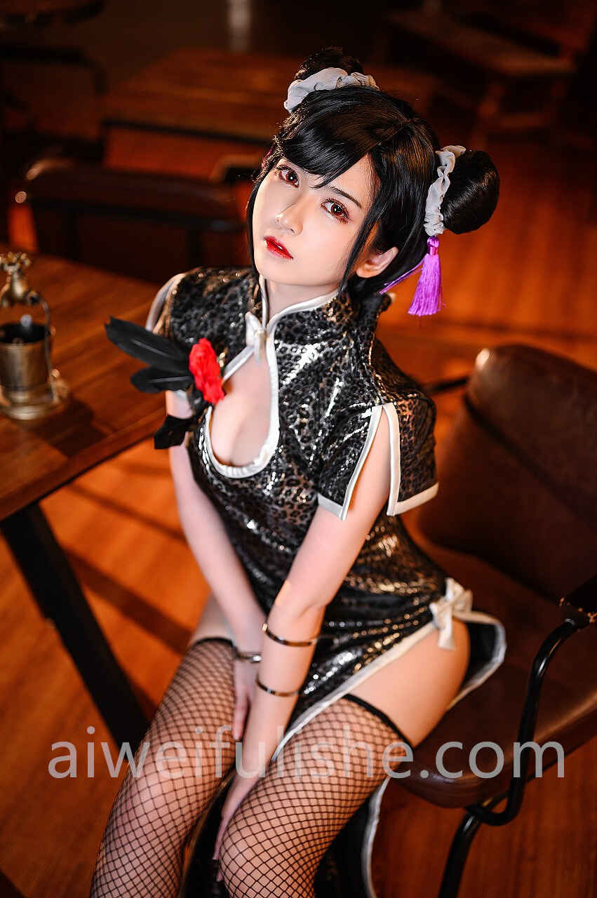 鳗鱼霏儿-蒂法旗袍 [21P-419MB] cosplay美女-第5张