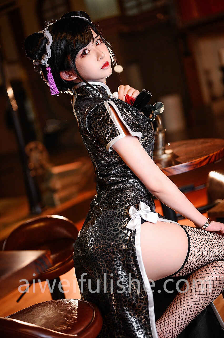 鳗鱼霏儿-蒂法旗袍 [21P-419MB] cosplay美女-第3张